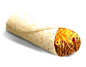 1 Burrito Del Beef Burrito
