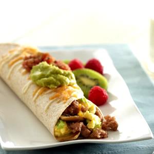 1 Burrito Deluxe Burrito W/Green Onion