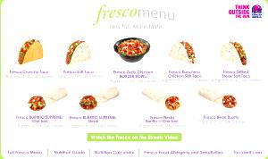 1 Burrito Fresco Fiesta Burrito - Chicken
