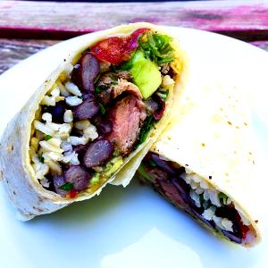1 burrito Grilled Steak Burrito
