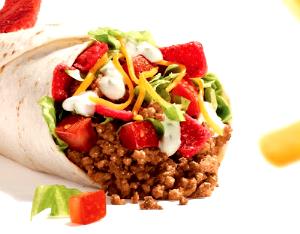 1 burrito Loaded Taco Burrito