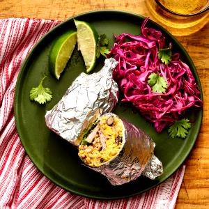 1 Burrito Mediterranean Steak Burrito