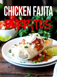 1 burrito Naked Chicken Fajita Burrito