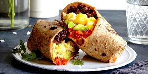 1 burrito Ranchero Grilled Breakfast Burrito