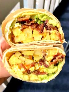 1 burrito Socal Breakfast Burrito