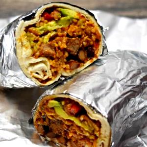 1 burrito Steak Fajita Burrito