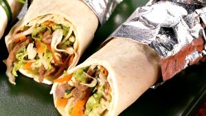 1 Burrito Teriyaki Steak Burrito