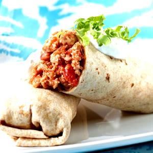 1 burrito Turkey & Eggs Breakfast Burrito