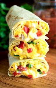 1 burrito Veggie Breakfast Burrito