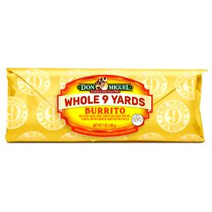 1 Burrito Whole 9 Yards Breakfast Burrito