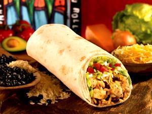 1 burrito Whole Grain Tortilla Art Vandalay Burrito - Veg