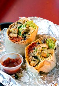 1 burrito Whole Grain Tortilla Homewrecker Burrito - Tofu