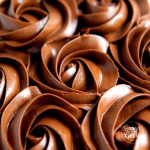 1 Butter Cream Chocolate Covered Fondant