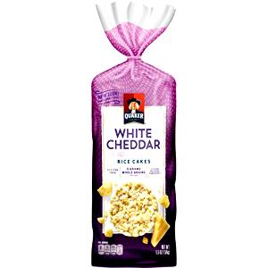 1 cake (11 g) Rice Cakes - White Cheddar
