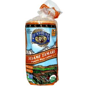 1 cake (20 g) Sesame Tamari Rice Cakes