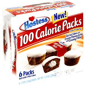 1 cake (22 g) Little Bites Carrot Creme Snack Cakes 100 Calorie Pack
