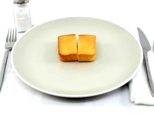 1 cake (44 g) Mini Cakes Pound Cake
