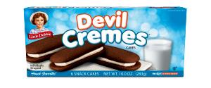 1 cake (47 g) Devil Cremes Creme Filled Cakes