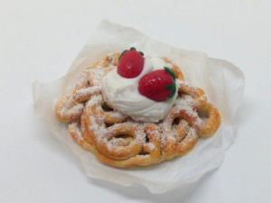 1 Cake (6" Dia) Funnel Cake