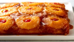 1 Cake (8" Square, 1-1/2" High) Upside Down Cake (All Fruits)