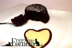 1 cake (85 g) Dark Chocolate Molten Lava Cakes