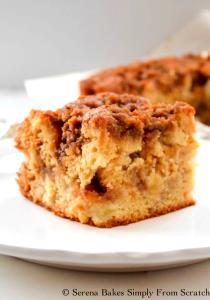 1 cake (85 g) Greek Yogurt Apple Cinnamon Coffee Cakes