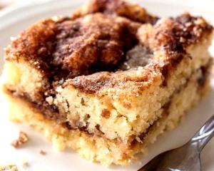 1 Cake (9" Square) Crumb or Quick-Bread Type Coffee Cake with Fruit