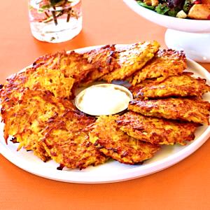 1 Cake Apple Almond Sweet Potato Cakes