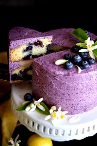 1 cake Blueberry Cake