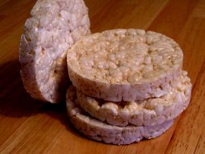 1 Cake Brown Rice Cake, Rye