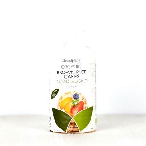 1 Cake Brown Rice Cake, Sesame Seed, No Salt