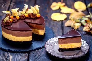 1 cake Chocolate Mousse Pumpkins