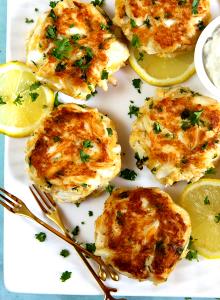 1 Cake Crab Cake Entrees