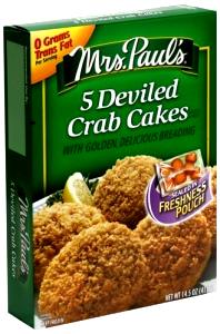 1 Cake Deviled Crab Cake, Golden Breading