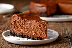 1 Cake Or Pie (9" Dia, Approx 1-1/2" High) Chocolate Cheesecake