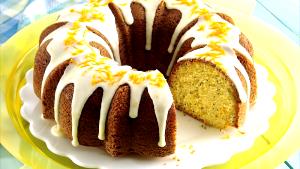 1 cake Orange Poppy Seed Mini Bundt Cake