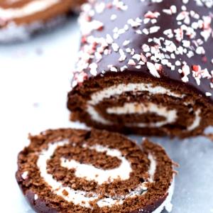 1 cake Peppermint Swiss Rolls