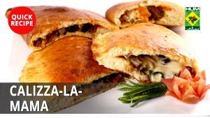 1 Calizza Calzone with Meat and Cheese