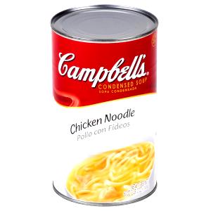 1 Can (10.5 Oz), Prepared Chicken Noodle Soup (with Equal Volume Water, Canned)
