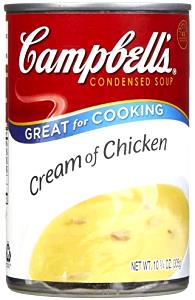 1 Can (10.5 Oz), Prepared To Directions Chicken Soup