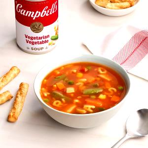 1 Can (10.5 Oz), Prepared To Directions Vegetable Bean Soup (Prepared with Water or Ready-to-Serve)