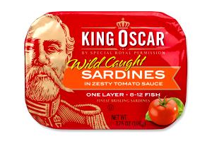 1 can (106 g) Brisling Sardines in Tomato Sauce