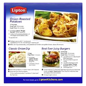 1 Can (10.75 Oz), Prepared To Directions Cream Of onion Soup (Prepared with Milk)