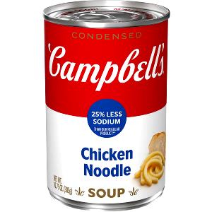 1 Can (10.75 Oz), Prepared To Directions Reduced Sodium Cream of Chicken or Turkey Soup (with Water, Canned)