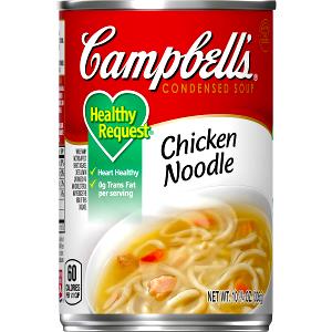 1 Can (10.75 Oz), Prepared To Directions Tomato Beef Noodle Soup (Prepared with Water)