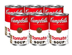1 Can (10.75 Oz), Prepared Tomato Soup (with Equal Volume Milk, Canned)