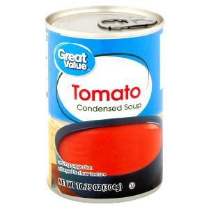 1 Can (10.75 Oz), Prepared Tomato Soup (with Equal Volume Water, Canned)