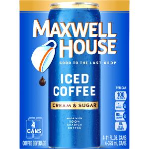 1 can (11 oz) Iced Coffee with Cream & Sugar