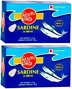 1 can (110 g) Sardines in Brine