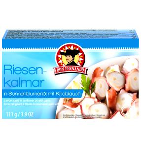1 can (115 g) Jumbo Calamari in Sunflower Oil
